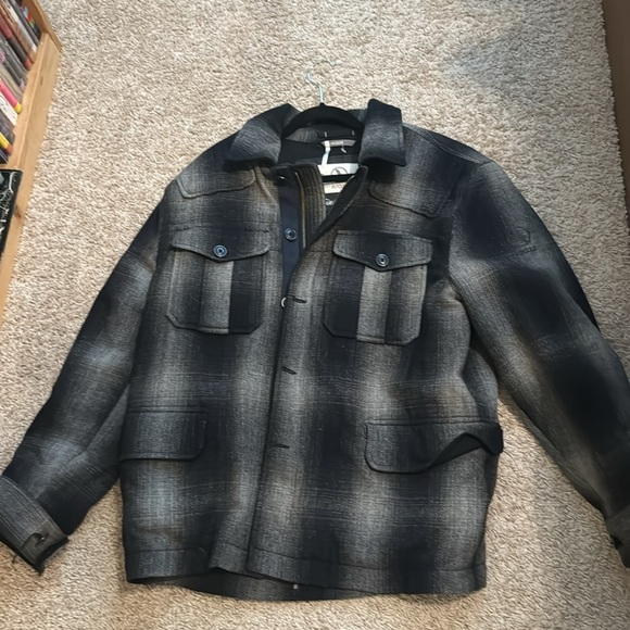 Aigle wool blend flannel jacket - Picture 5 of 10